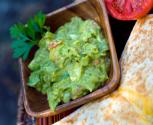 Chayote-guacamole Snack